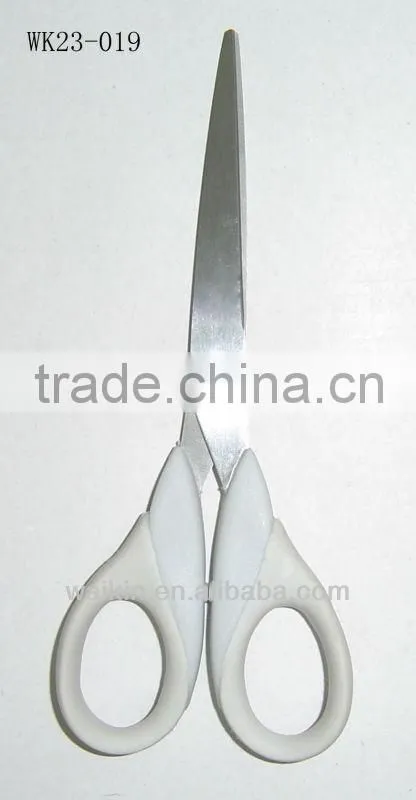 Practical Stainless Steel Soft Touch Handle Office Scissors