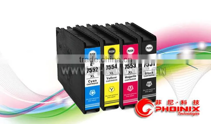 Printer ink cartridge T7561~T7564 Compatible for Epson WF-8090DW/8510DWF/8010DW
