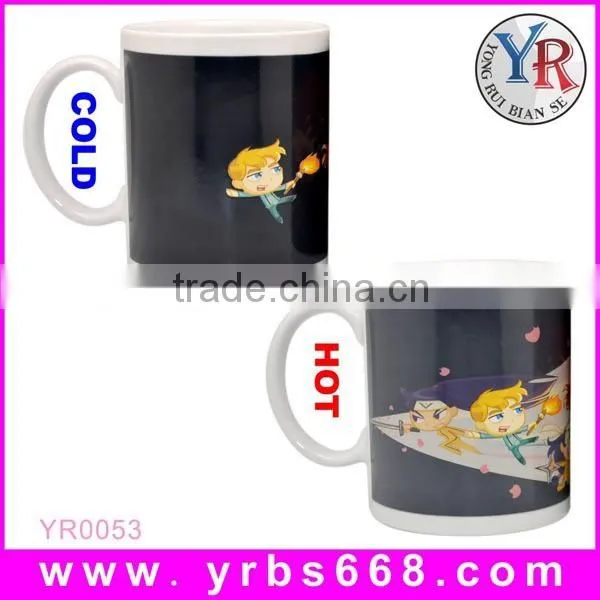 Creative piano ceramic music mug hand painting mug