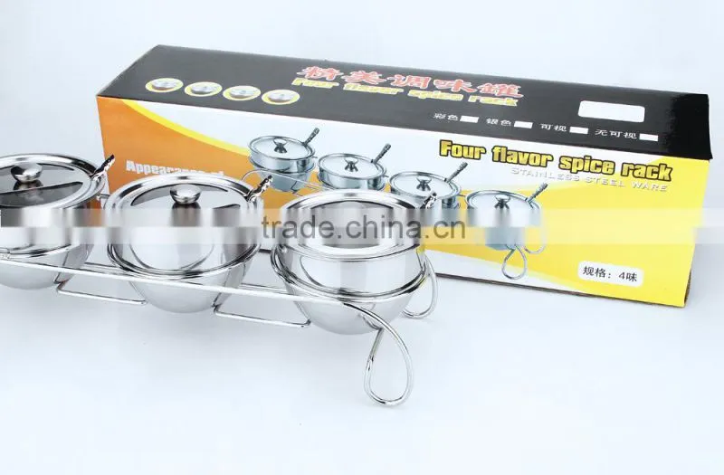 import export of stainless steel salt and pepper jar kitchen accessories