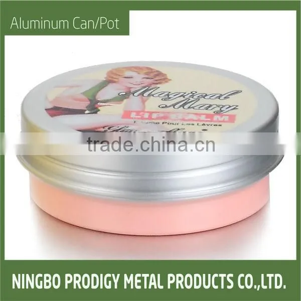 Aluminum Color JAR cosmetic packaging