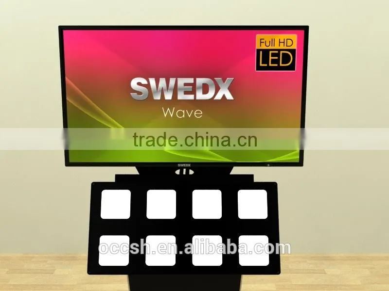 Swdex Wave 50 Inches Remote Control Advertising Display Kiosk Stand 4K Tough Panel DIgital Signage