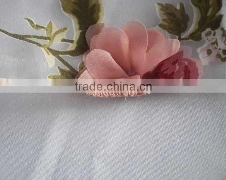 13"*108" organza embroidered wedding table runner