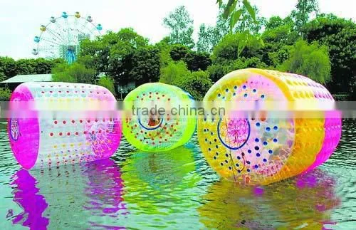 inflatable water rolling