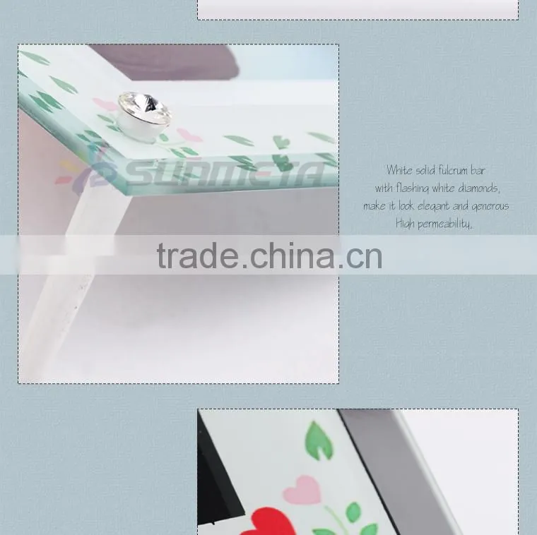 Sunmeta factory supply blank sublimation glass, heat press glass photo frame