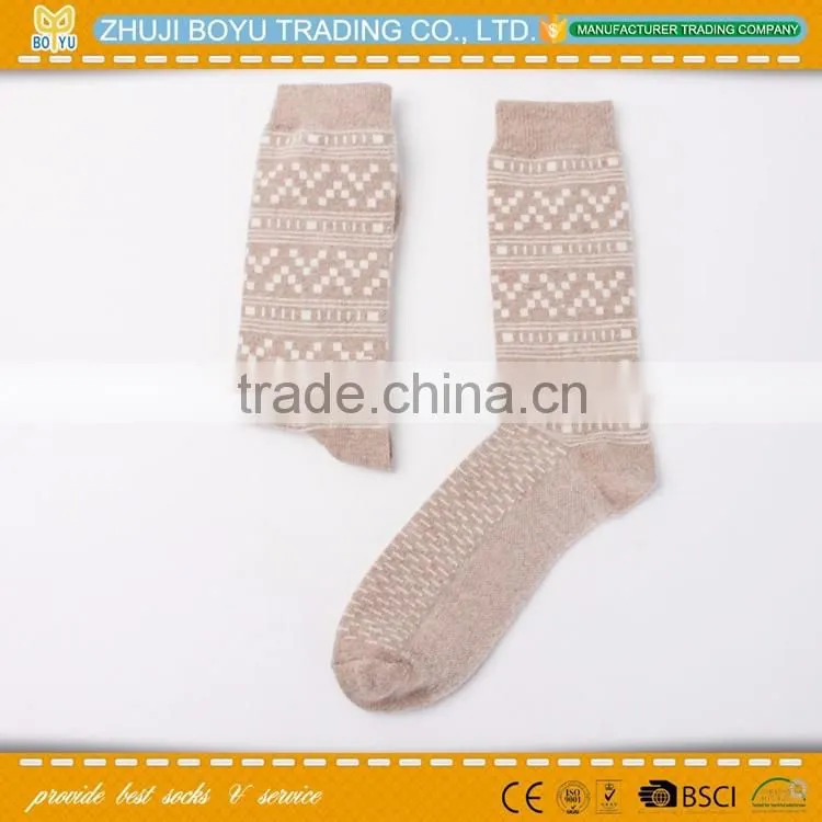 BY-161202 OEM Custom Wholesale Women's socks angora wool socks,Good Quality