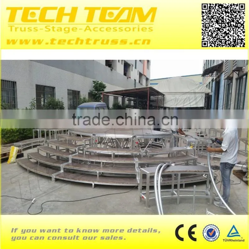 Acrylic Outdoor Stage,Aluminum Stage Frame ,Events Stage For Sale
