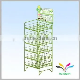 Supermarket good quality newspaper stand sale foam board cupcake stand