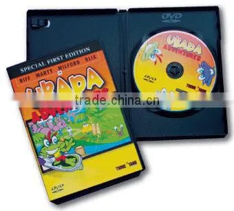 Compact Disc Replication Whtie Cardboard Packed