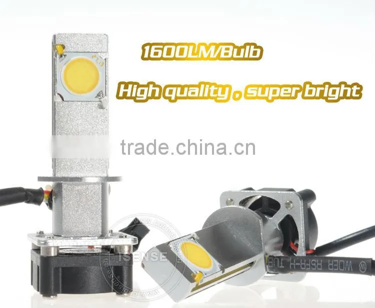 1600lm LED HEADLIGHT 881/880/ H1/ H3 Base WHITE Color for Cars