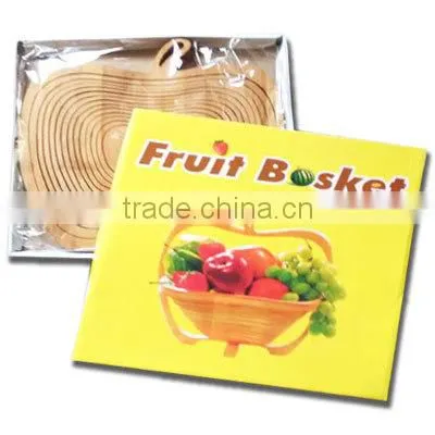 Disposable Bamboo bowl with individual package