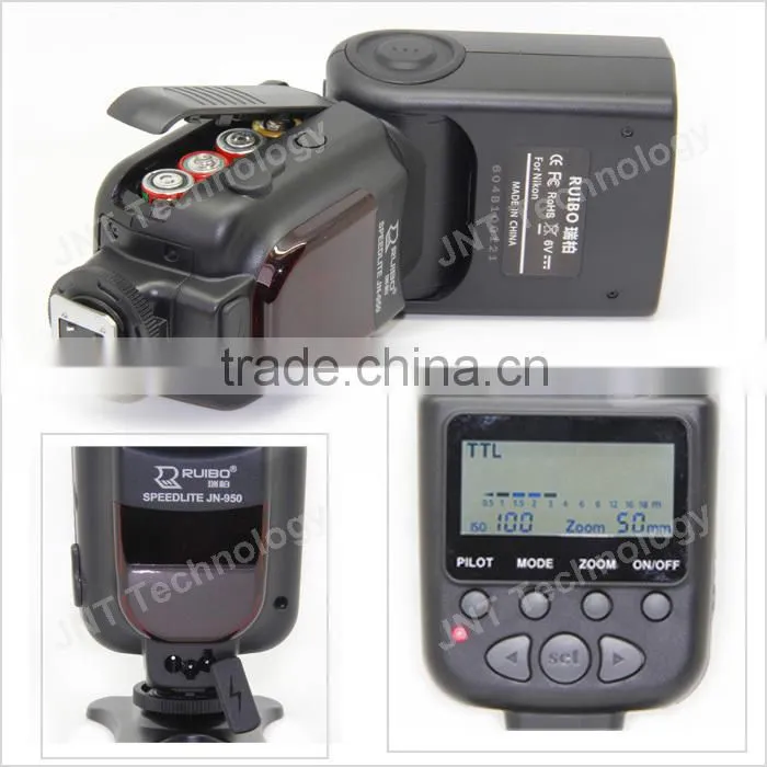 RUIBO brand TTL camera flash light speedlite for Canon DSLR 60D 70D 600D 1100D