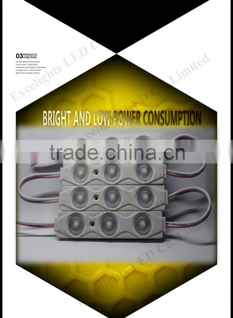 China factory directly sales CE RoHS approval 5050/2835 SMD Samsung Injection Module LED