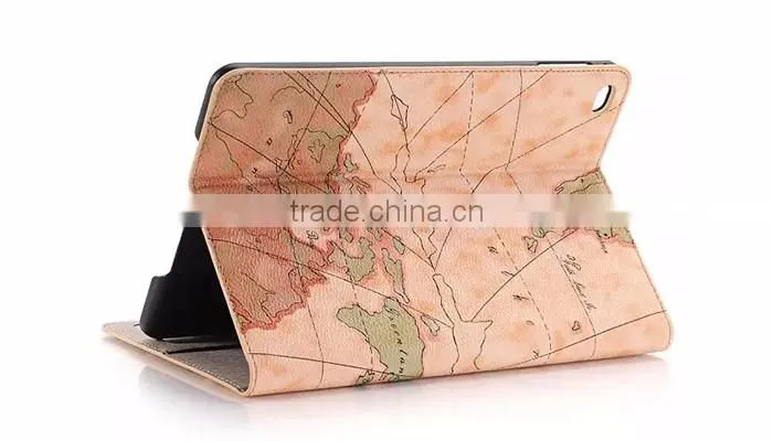 Ultra - thin design leather cases waterproof case for ipad mini
