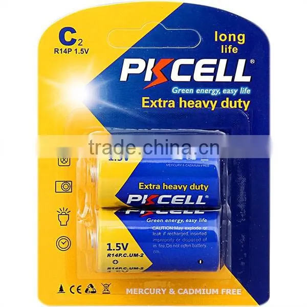 UM-2 battery Battery Packs CARBON ZINC R14P-2/S DRY BATTERY C 1.5V
