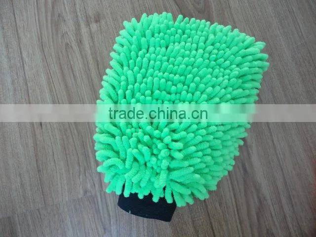 microfiber cleaning mitt