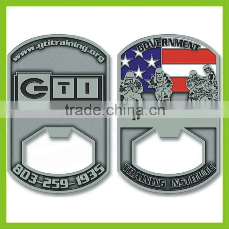 Stamped Army Bottle Opener Semper Fidelis