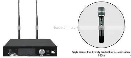 ITC T-530A Handheld Headset or Lapel FM Wireless Microphone for Teachers