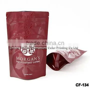 Heat seal coffee bag, kraft paper bag