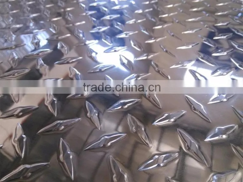Cast 1060 H24 diamond aluminum plate
