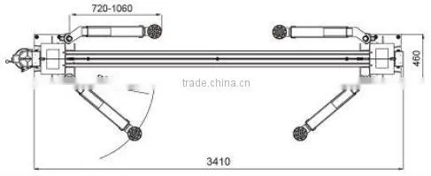 gantry hydraulic lift 3.8T