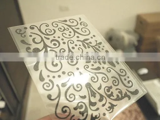 3m vinyl snowflake glitter stickers