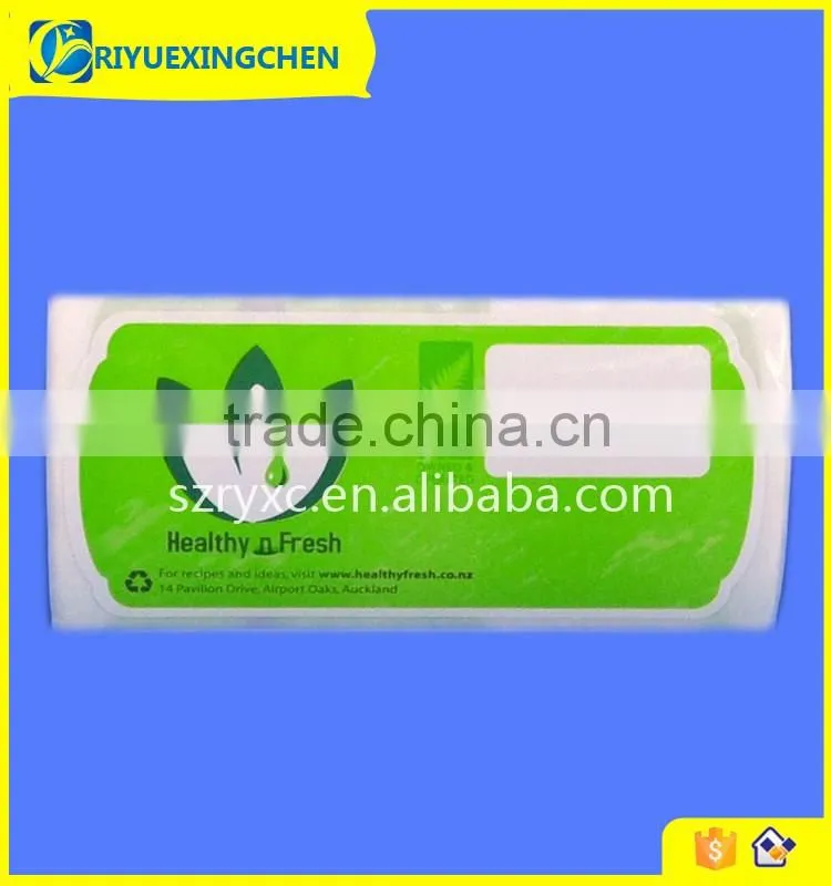 Self adhesive label sticker for farm product