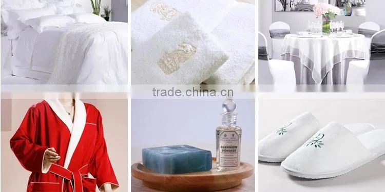 Linen Pro Full Size Plain Embroider Pure Cotton Hotel Linen Bedding Set