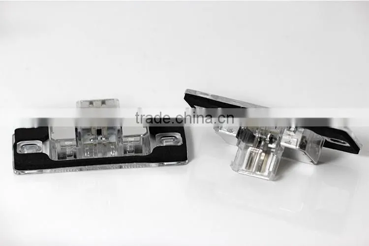 One year guaranteed 12V ABS material led license light led license plate lamp canbus for P orsche