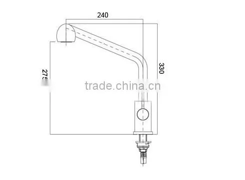 China Retractable Pull Out Spout Any direction Faucet Kitchen Spray