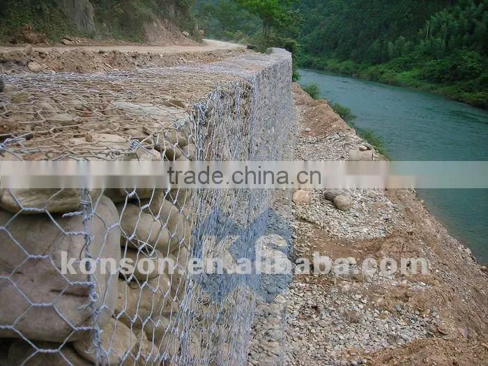 hexagonal wire mesh in reverse twist fence