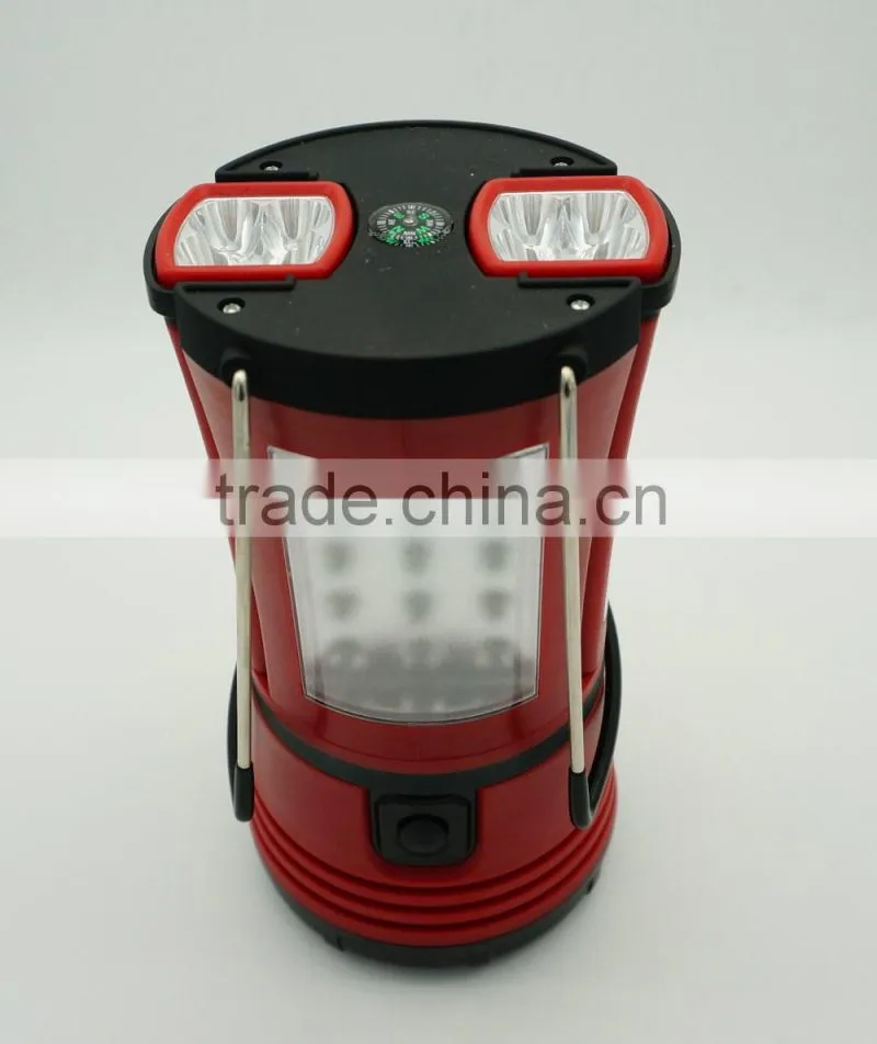 Multifunctional 48 LED Camp Lantern with 2 Detachable Flashlights