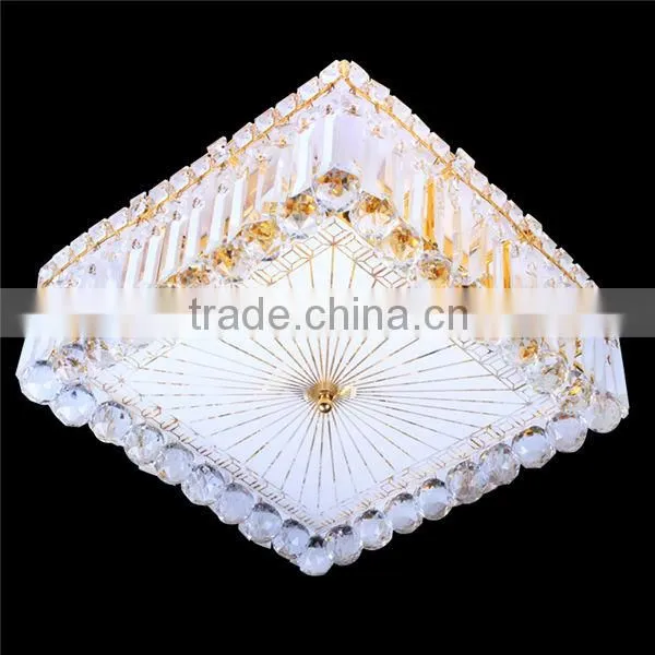 square ceiling light,crystal ceiling light for wedding decor