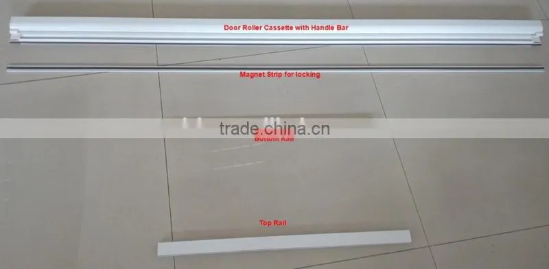 125cm * 210cm Insect Screen door roller