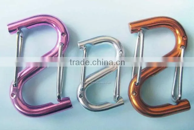 Supply Aluminium S Carabiner ,Metal Carabiner