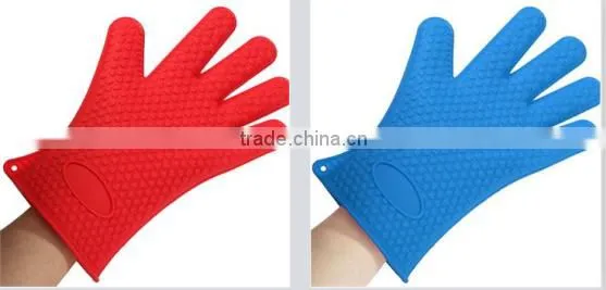 Fda Silicone Cooking Gloves Silicone Oven Glove,heat resistant bbq glove