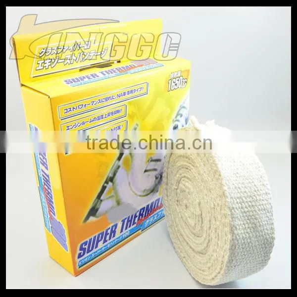 Original Brand 5 Meter / Set Auto Racing Exhaust Thermo Wrap For Car