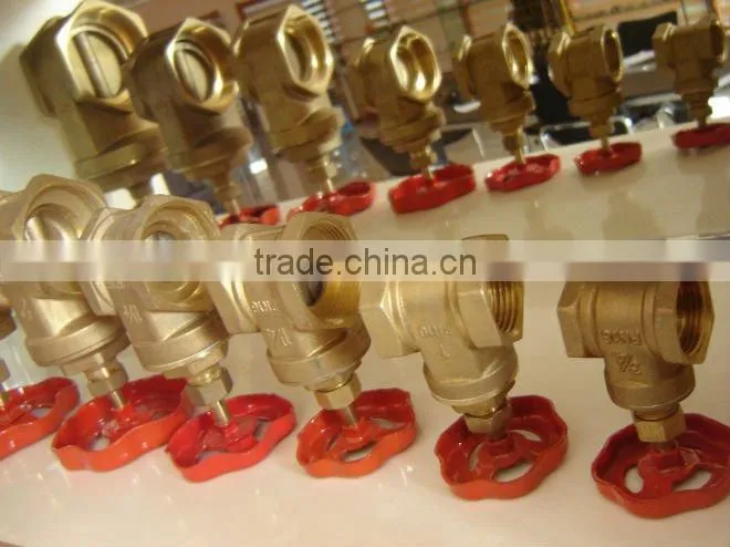 JD-1007 brass water meter gate valve