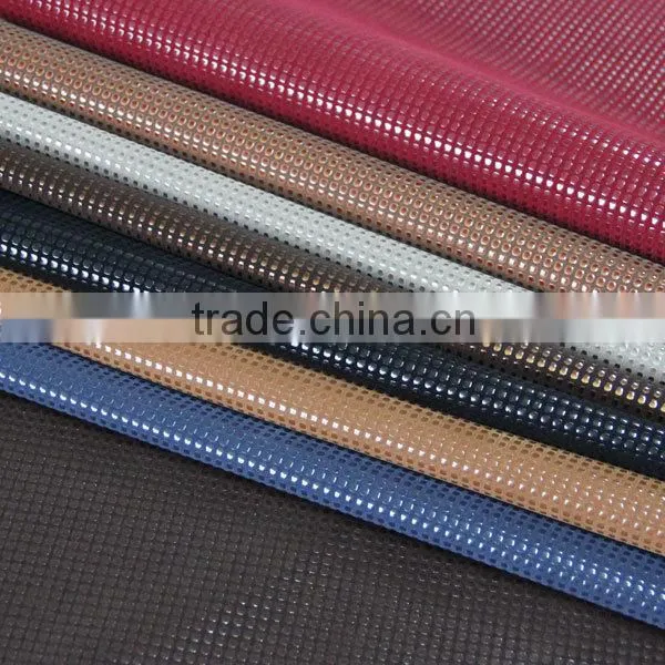 2014 flocking leather raw material for shoes textile and leather products from China supplier