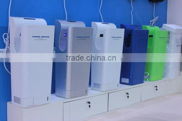2014 New design UV Sterilization function high speed automatic jet hand dryer