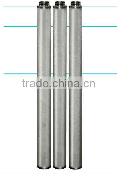 metal fiber felt filter element for polymers/chemicals filtration