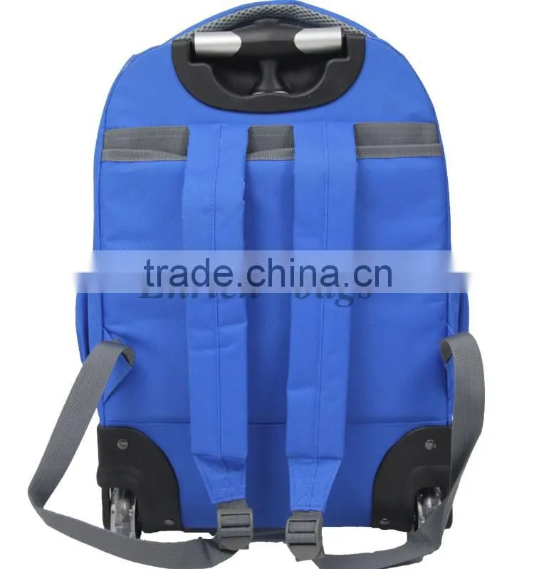 Enrich hot selling trolley backpack,newest schoolo trolley backpack with wheels