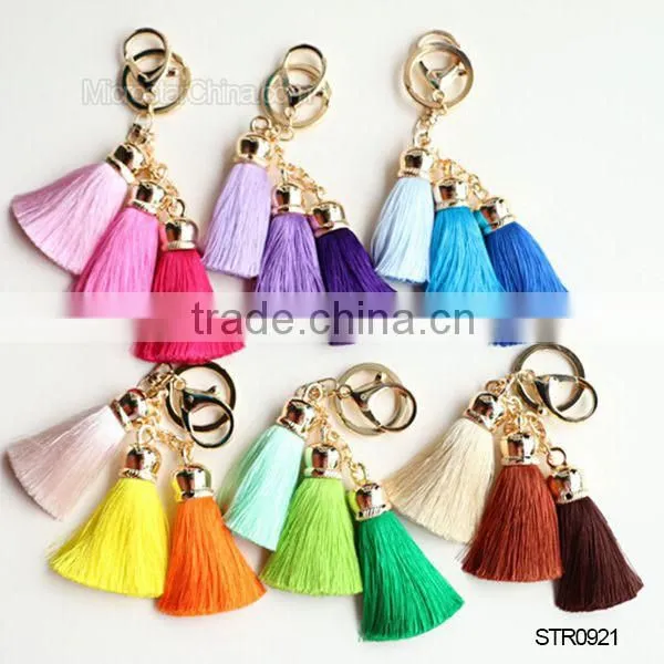 Lucky Gift Christmas Charm Tassel Key Chain