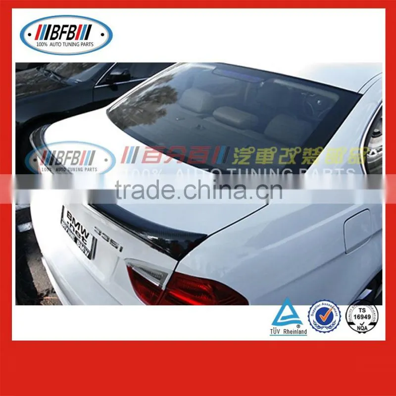 promotion 3 series oem style For Bmw E90 carbon fiber auto rear spoiler 2005-2011