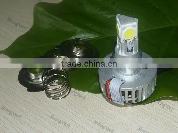 ShengWell Auto patented design instant start New Moto LED SMD bulb 8--36V 1600lumens universial moto led bulb 15W moto led bulb