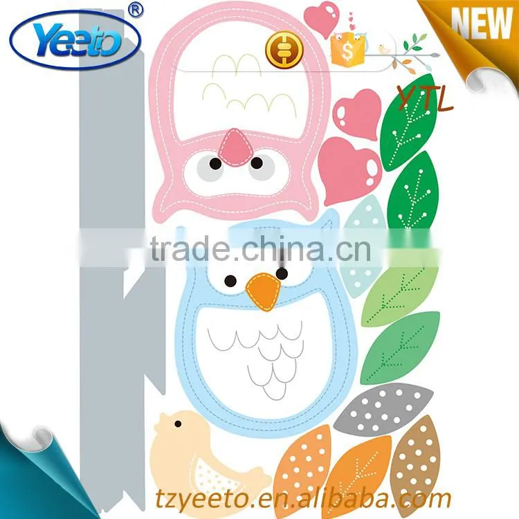 Cartoon Removable Decorative DIY PVC Wall Sticker