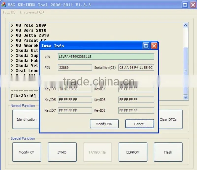 Xhorse KM+IMMO Tool For VAG By OBD2 V1.8.2 Latest Version With Multi languages