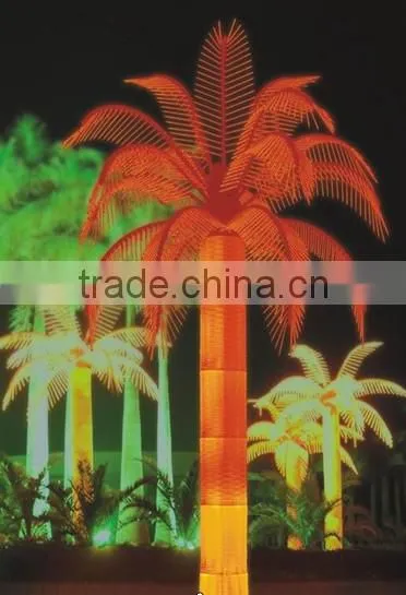 New Street Decoration Led Coconut Palm Tree Light