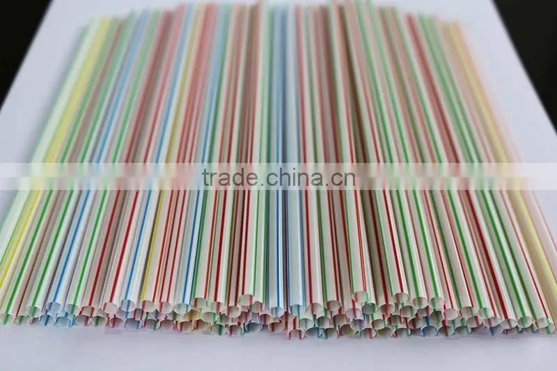 Automatic individual drinking straw packing machine