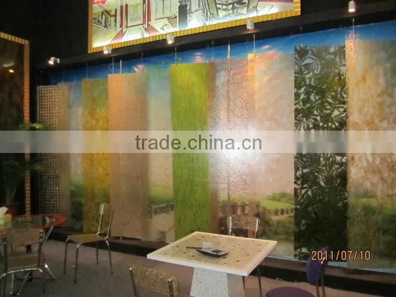 Marble Veins Acrylic Sliding Closet Door Panel
